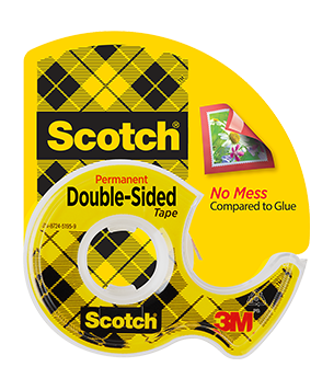 Packshot amarillo de Cinta Doble-Cara Scotch®
